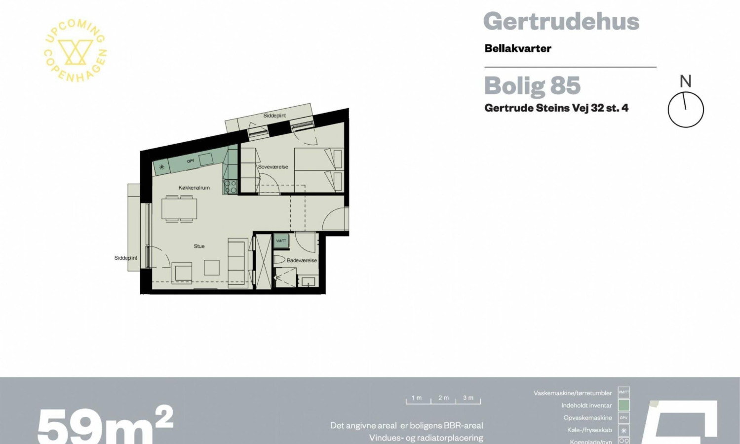 Visual presentation of the listing