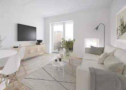 townhouse Rækkehus med terrasse og kort cykelafstand til Aarhus
