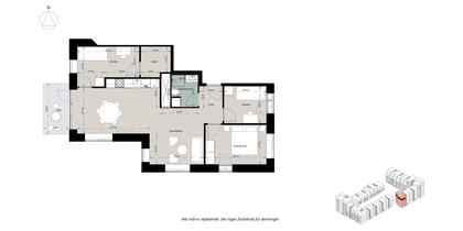 Visual presentation of the listing