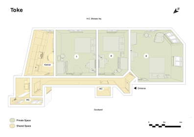 Visual presentation of the listing