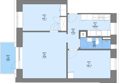 Visual presentation of the listing