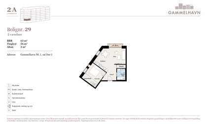 Visual presentation of the listing