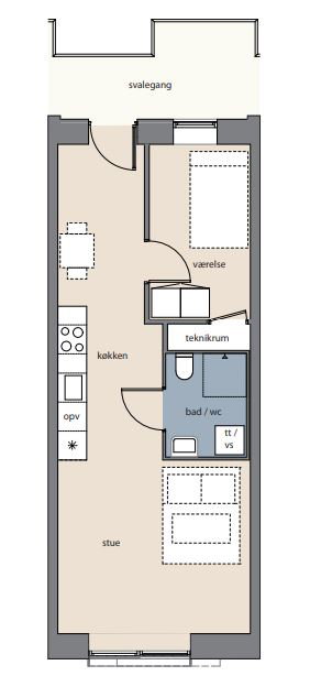 Visual presentation of the listing