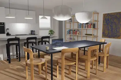 Visual presentation of the listing