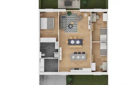 Visual presentation of the listing