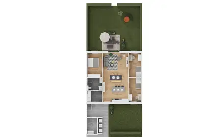 Visual presentation of the listing