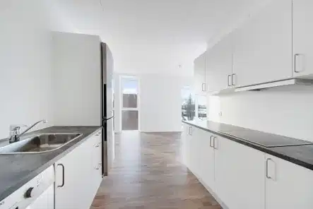 apartment Lys kvalitetslejlighed med altan og privat parkering