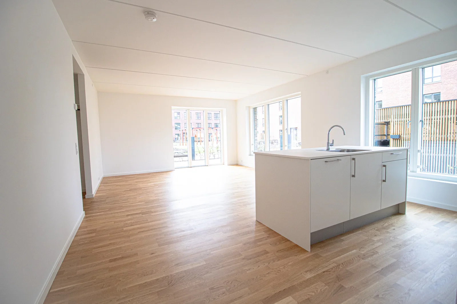 apartment Lys 3-værelses lejlighed med altan i Holbæk