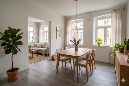 Visual presentation of the listing