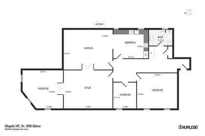 Visual presentation of the listing