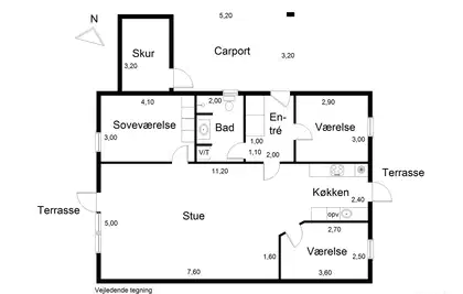 Visual presentation of the listing