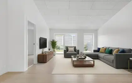 Visual presentation of the listing