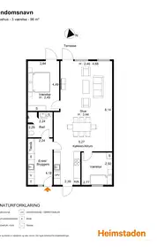 Visual presentation of the listing