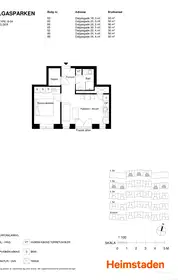 Visual presentation of the listing