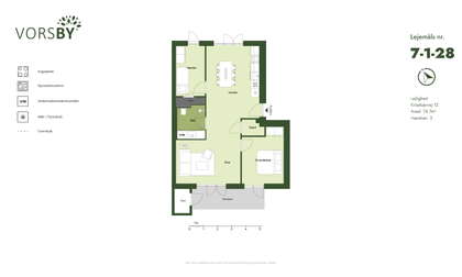 Visual presentation of the listing