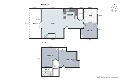Visual presentation of the listing
