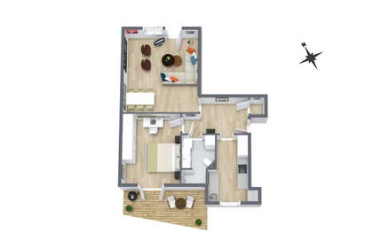 Visual presentation of the listing