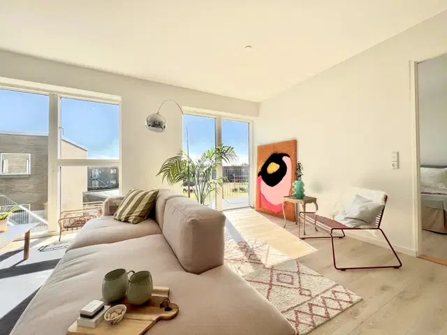 apartment Sydvendte altaner og gennemtænkt boligindretning