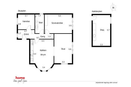 Visual presentation of the listing