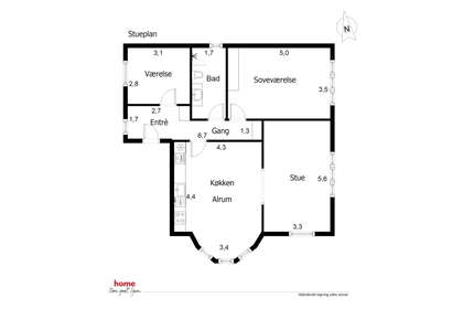 Visual presentation of the listing