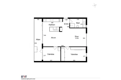 Large, bright apartment with unique park view - Doris Lessings Vej, København S - 1