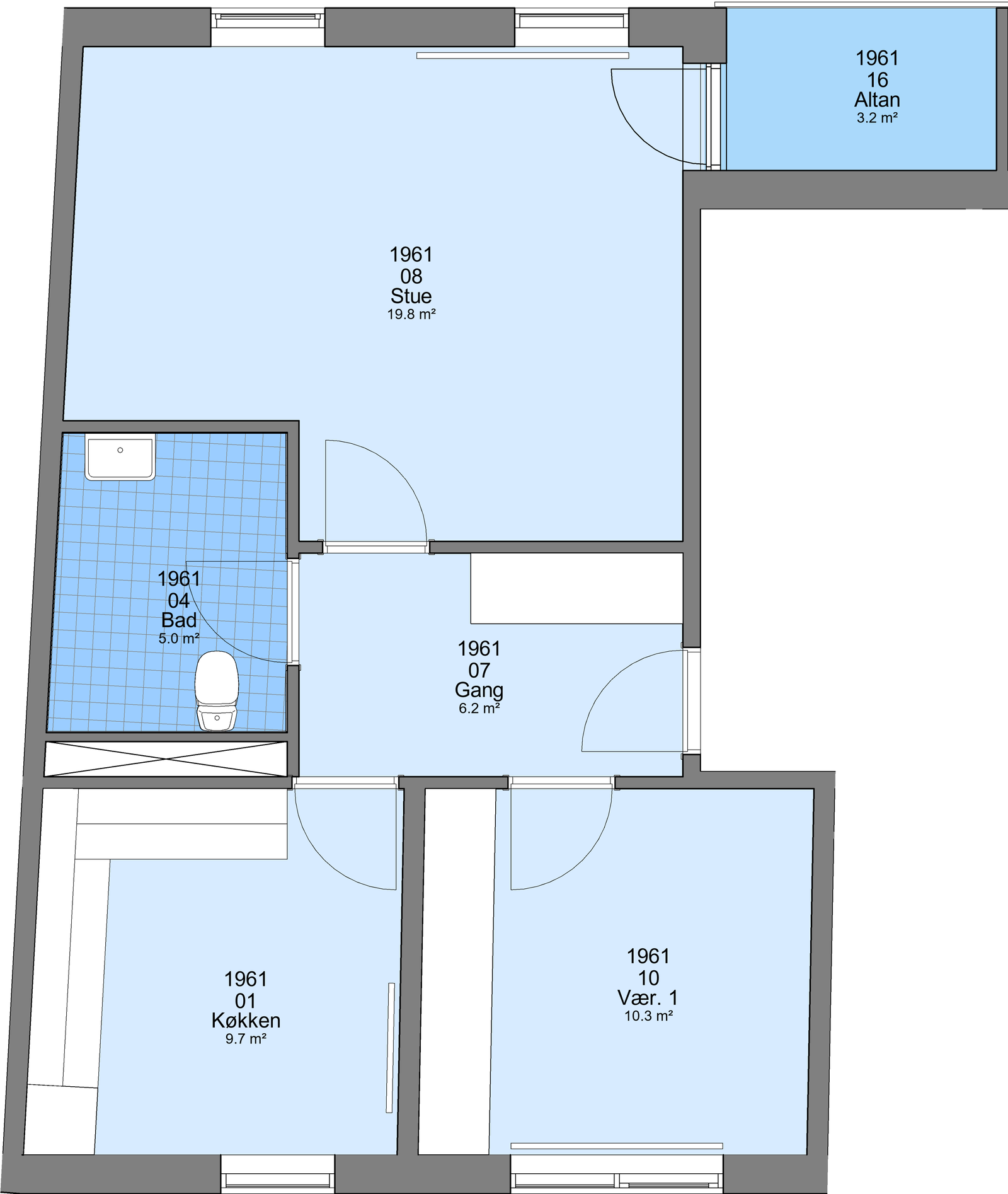 Visual presentation of the listing