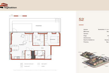 Visual presentation of the listing