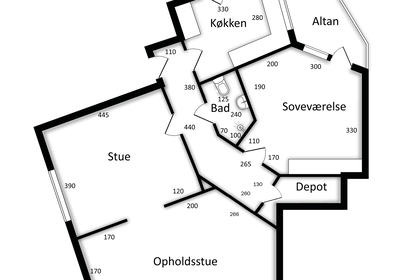 Visual presentation of the listing