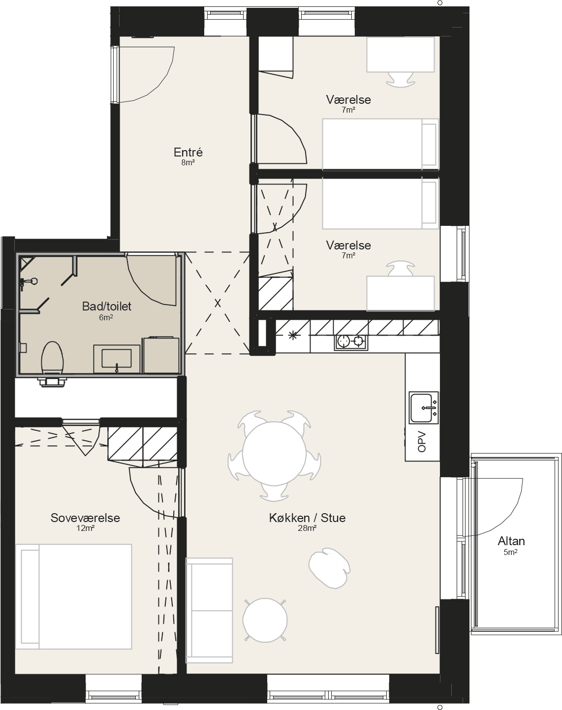 Visual presentation of the listing