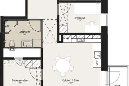 Visual presentation of the listing