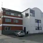 apartment Bright 1-room apartment with mezzanine on 25 m2 – central location close to shopping, bus and ferry