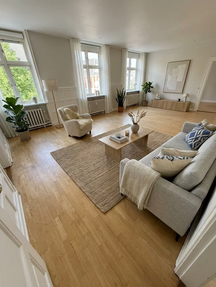 Stor 5-værelses midt i centrum – 174 m2 med spisekøkken, karbad og vaskesøjle - Østergade, Hjørring - 3