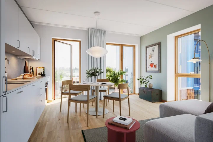 Lejeboliger med vandudsigt i Københavns Sydhavn - Flyndervej, København SV - 2