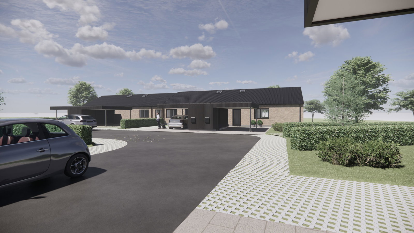 townhouse Nye rækkehuse i naturskønne Tvis - 3-4 værelser