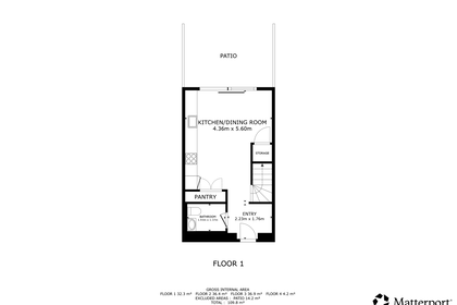 Visual presentation of the listing