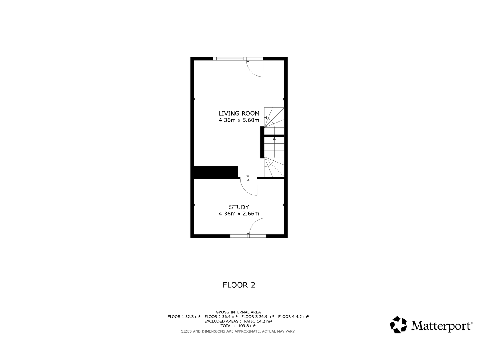 Visual presentation of the listing