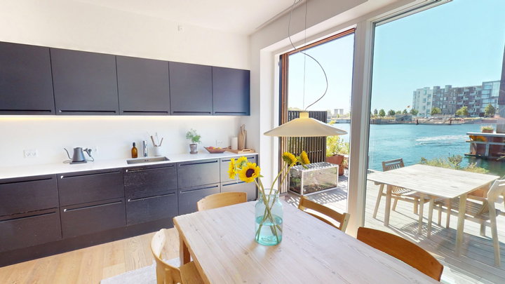 Moderne 134 m² rækkehus ved Teglholmen - Teglholmens Østkaj, København SV - 0