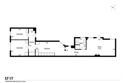 Visual presentation of the listing