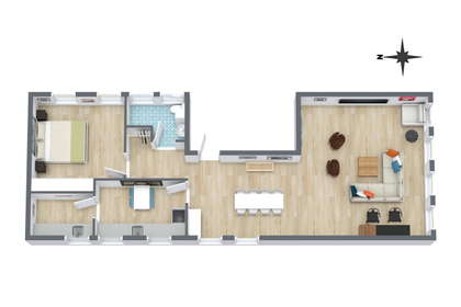 Visual presentation of the listing