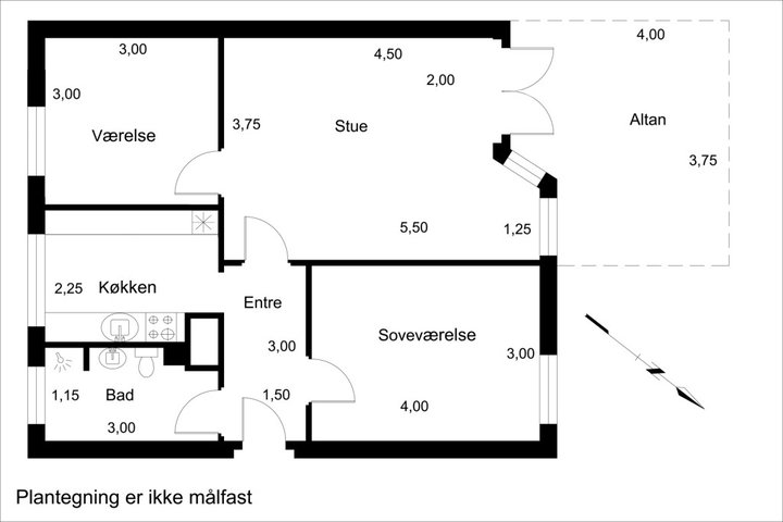 Lejlighed i Middelfart - Bjergbanksvej, Middelfart - 1