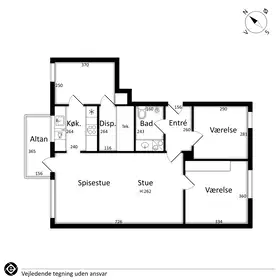 Visual presentation of the listing