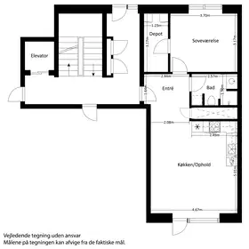 Visual presentation of the listing