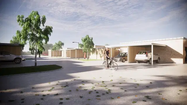 apartment Rækkehus nær Fuglsang Sø med privat have
