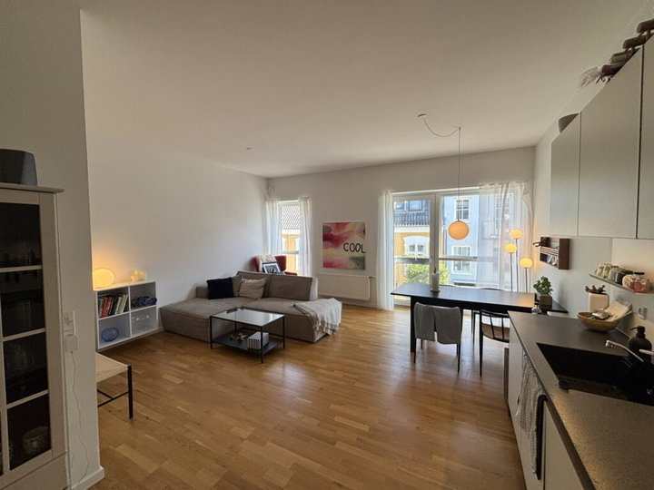 Central 2-værelses lejlighed med franske altaner - Vor Frue Plads, Aalborg - 3
