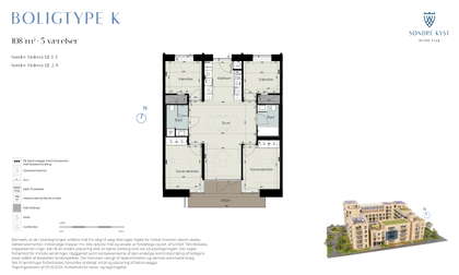Visual presentation of the listing