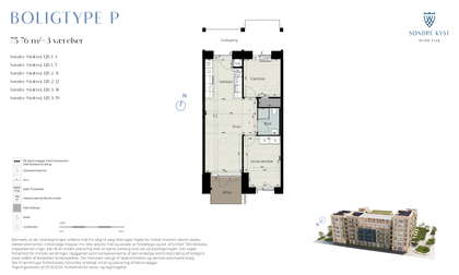 Visual presentation of the listing