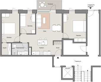 Visual presentation of the listing