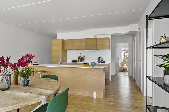 Lyse 109 m² lejlighed i Valby med solrig altan - Skelmosevej, Valby - 1