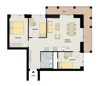 Visual presentation of the listing