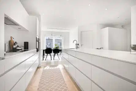 apartment Lys 3-værelses lejlighed ved skov og by